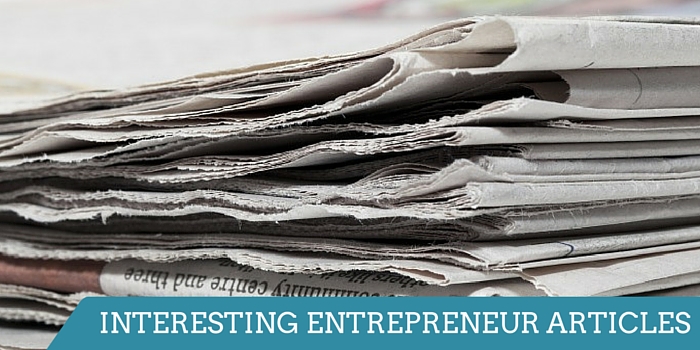 INTERESTING ENTREPRENEUR ARTICLES